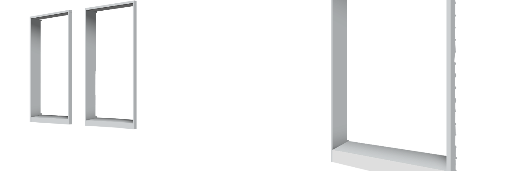 Holonite Laibungen <br>Aussenfensterbank, Laibungen und Sturzverkleidung