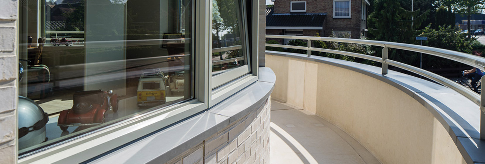 Maßangefertigte Mauerabdeckungen und Fensterbänke