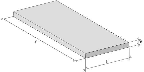 Sturzverkleidung Flach