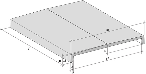 Mauerabdeckungen Wall-Cover