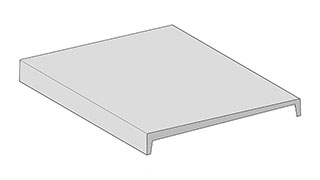 Mauerabdeckungen - Mauerabdeckungen Top-Down