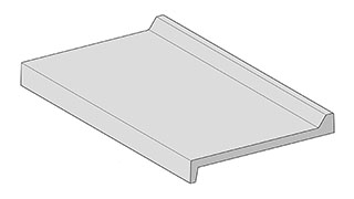 Fensterbänke Aussen - Fensterbänke Typ KK